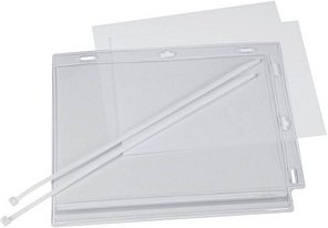 Thumbnail - DURABLE Plakattasche A5 wasserdicht und mit Kabelbinder 203,0 x 0,6 x 250,0 mm