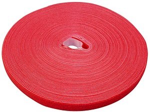Thumbnail - LABEL THE CABLE Klettband ROLL STRAP PRO rot 25,0 m x 1,6 cm, 1 St.