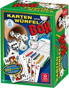 ASS ALTENBURGER KARTEN UND WÜRFEL BOX Spiele-Set, 1 St.