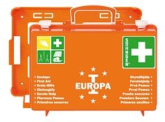 Thumbnail - SÖHNGEN Erste-Hilfe-Koffer EUROPA I DIN 13157 + Erweiterung orange