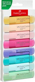 FABER-CASTELL TL 46 Pastell Textmarker farbsortiert, 8 St.