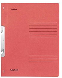 FALKEN Einhakhefter Karton rot DIN A4, 1 St.