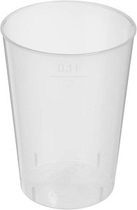 STARPAK Mehrweg-Trinkbecher 0,1 l, 40 St.