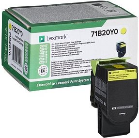 Lexmark 71B20Y0 gelb Toner