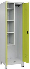 Thumbnail - CP Putzmittelschrank Classic Plus 080110-00 S10025 clowngrün, lichtgrau 60,0 x 50,0 x 195,0 cm, aufgebaut, 1 St.