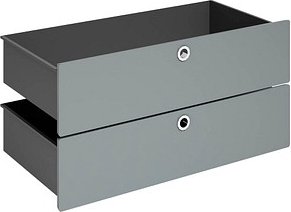 viasit System4 Schubladen anthrazit 75,0 x 37,5 x 37,5 cm