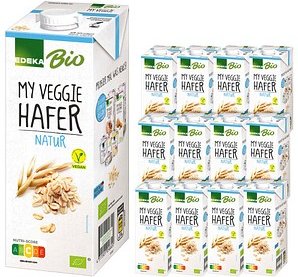 EDEKA Bio Natur Bio-Haferdrink 12x 1,0 l