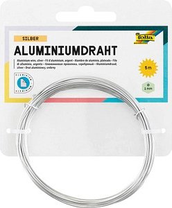 folia Basteldraht silber 1,0 Ø mm 5,0 m 1 St.