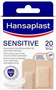 Hansaplast Pflaster SENSITIVE 48495 hellbeige, 20 St.