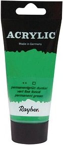 Rayher Acrylic Acrylfarben algengrün 75,0 ml, 1 St.