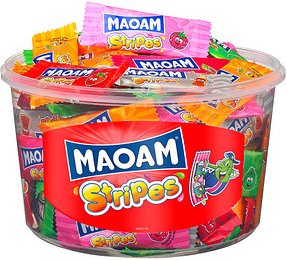 MAOAM Stripes Kaubonbons 100 St.