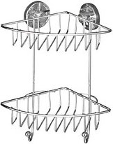 Thumbnail - WENKO Bari Duschregal Edelstahl, rostfrei