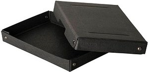 FALKEN PURE 190x130mm Aufbewahrungsbox 310 Blatt schwarz 14,0 x 20,0 x 2,5 cm