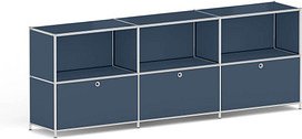 viasit Sideboard System4, 214891 violettblau 227,9 x 40,4 x 80,7 cm