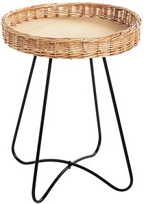 HAKU Möbel Beistelltisch braun 41,0 x 41,0 x 51,0 cm