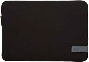 case LOGIC® Laptophülle Reflect Polyester schwarz bis 35,6 cm (14 Zoll)