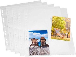 5 VELOFLEX Fotosichthüllen 10x15 cm transparent glasklar