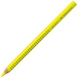 FABER-CASTELL Jumbo Grip neon Buntstift gelb, 1 St.