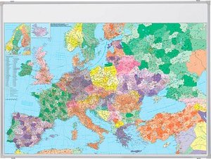 FRANKEN Weltkarte Holz