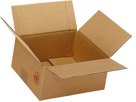 20 Nestler Wellpapp-Faltkartons 2-wellig braun 31,3 x 21,3 x 17,8 cm Außenmaß