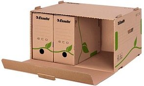 Thumbnail - Esselte Archivcontainer ECO braun 43,9 x 34,0 x 25,9 cm, 10 St.