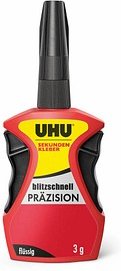 UHU Präzision Sekundenkleber 3,0 g