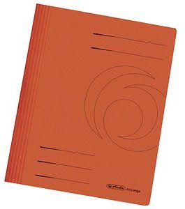 Thumbnail - herlitz Schnellhefter easy orga Karton orange DIN A4, 10 St.