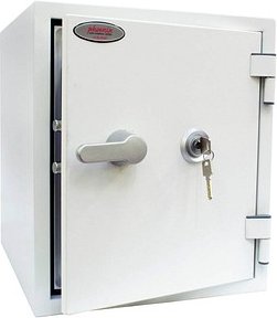 Thumbnail - phoenix Tresor Titan FS1282K mit Feuerschutz weiß 35,0 x 43,0 x 41,0 cm