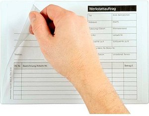 Thumbnail - EICHNER Sichttaschen DIN A4 quer transparent glatt 7,0 mm, 5 St.