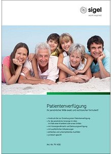 Thumbnail - SIGEL Patientenverfügung Formulare PV450