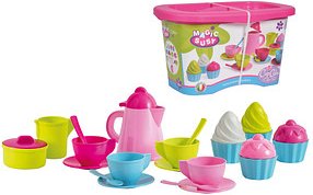 Simba Sandspielzeug-Set Tee Service Cupcake mehrfarbig, 1 Set