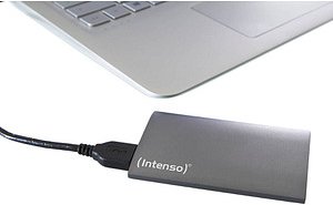 Thumbnail - Intenso SSD Premium 128 GB externe SSD-Festplatte anthrazit