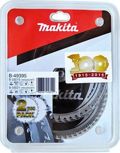 makita B-49395 HM Kreissägeblätter-Set 2-teilig