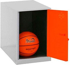 Simonrack Spind SIMONLOCKER DISM grau, orange 8425437117565, 1 Schließfach 40,0 x 50,0 x 47,5 cm