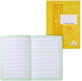 Staufen® Schulheft Premio Lineatur 1 liniert DIN A4 ohne Rand, 32 Blatt, 1 St.