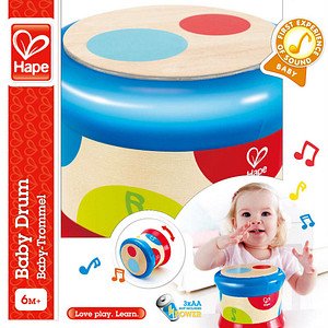 Hape Baby-Trommel Lernspielzeug, 1 St.