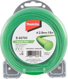 makita E-02705 Mähfaden 2,0 mm x 15,0 m