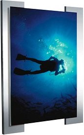 Thumbnail - Kerkmann Plakathalter Look alu DIN A3 37,7 x 2,0 x 50,0 cm, 1 St.