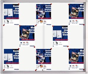 Thumbnail - FRANKEN Schaukasten PRO silber 15x DIN A4, 1 St.