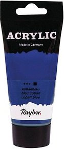 Rayher Acrylic Acrylfarben kobaltblau 75,0 ml, 1 St.