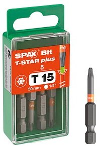 Thumbnail - SPAX® T15 T-STAR Plus Bits, 5 St.
