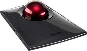Kensington SlimBlade Pro Trackball kabellos rot, schwarz