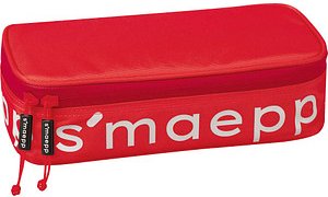 BRUNNEN Schlampermäppchen s'maepp XL red, 22,0 x 11,0 cm