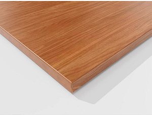 Thumbnail - BISLEY Tischplatte lincoln walnuss rechteckig 140,0 x 80,0 x 2,5 cm