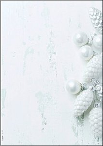 SIGEL Weihnachtsbriefpapier Modern Christmas Motiv DIN A4 90 g/qm 100 Blatt