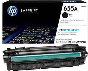HP 655A (CF450A) schwarz Tonerkartusche