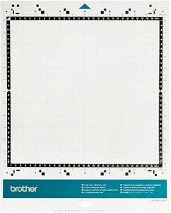 brother CADXMATLOW12 Schneidematte für Schneideplotter leicht klebend 305 x 305 mm (12 x 12 Zoll) für 0,1 - 0,3 mm dicke...