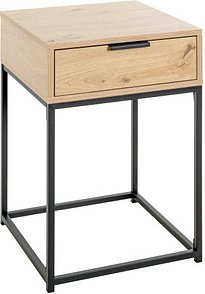 Thumbnail - HAKU Möbel Konsole Nachttisch rechteckig Spanplatte schwarz 40,0 x 40,0 x 60,0 cm, 1 St.