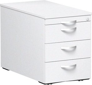 Thumbnail - geramöbel Flex Rollcontainer weiß 4 Auszüge 43,8 x 80,0 x 56,5 cm