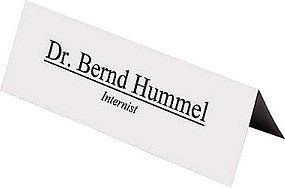 Thumbnail - SIGEL Tischkarten 19,0 x 6,0 cm, 40 St.